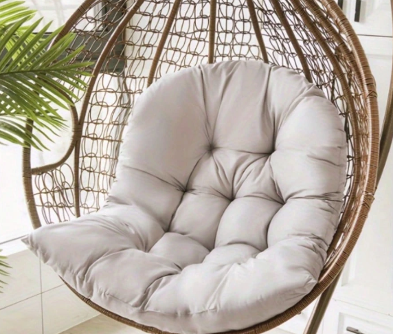 Thick Hanging Basket Seat Cushion, Washable Swing Chair Cushions